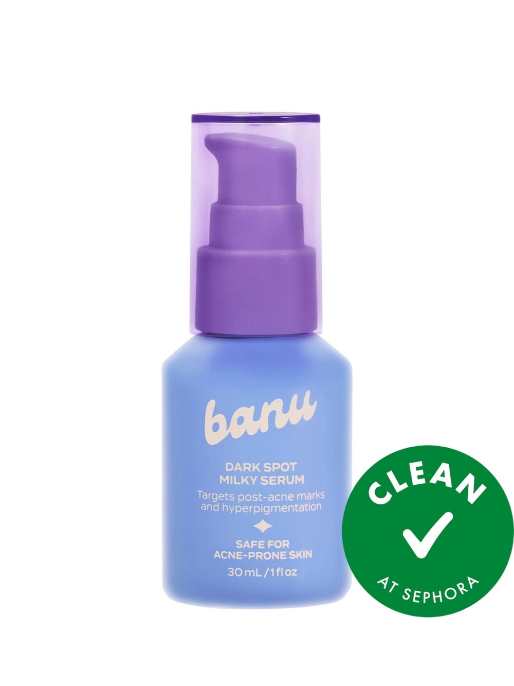 Banu Brightening Dark Spot Milky Serum w/ Niacinamide for Post-Acne Marks